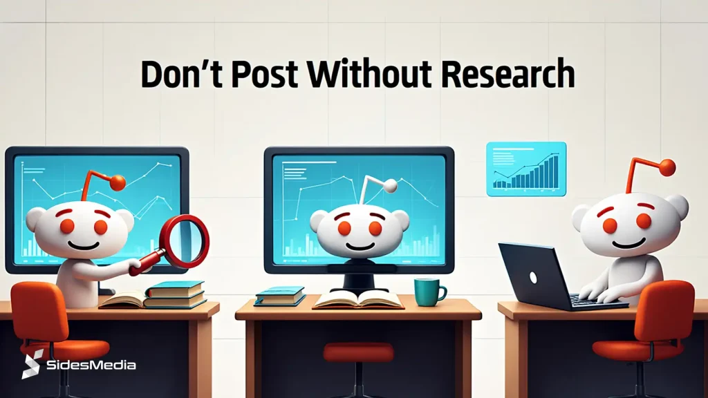 Don’t Post Without Research